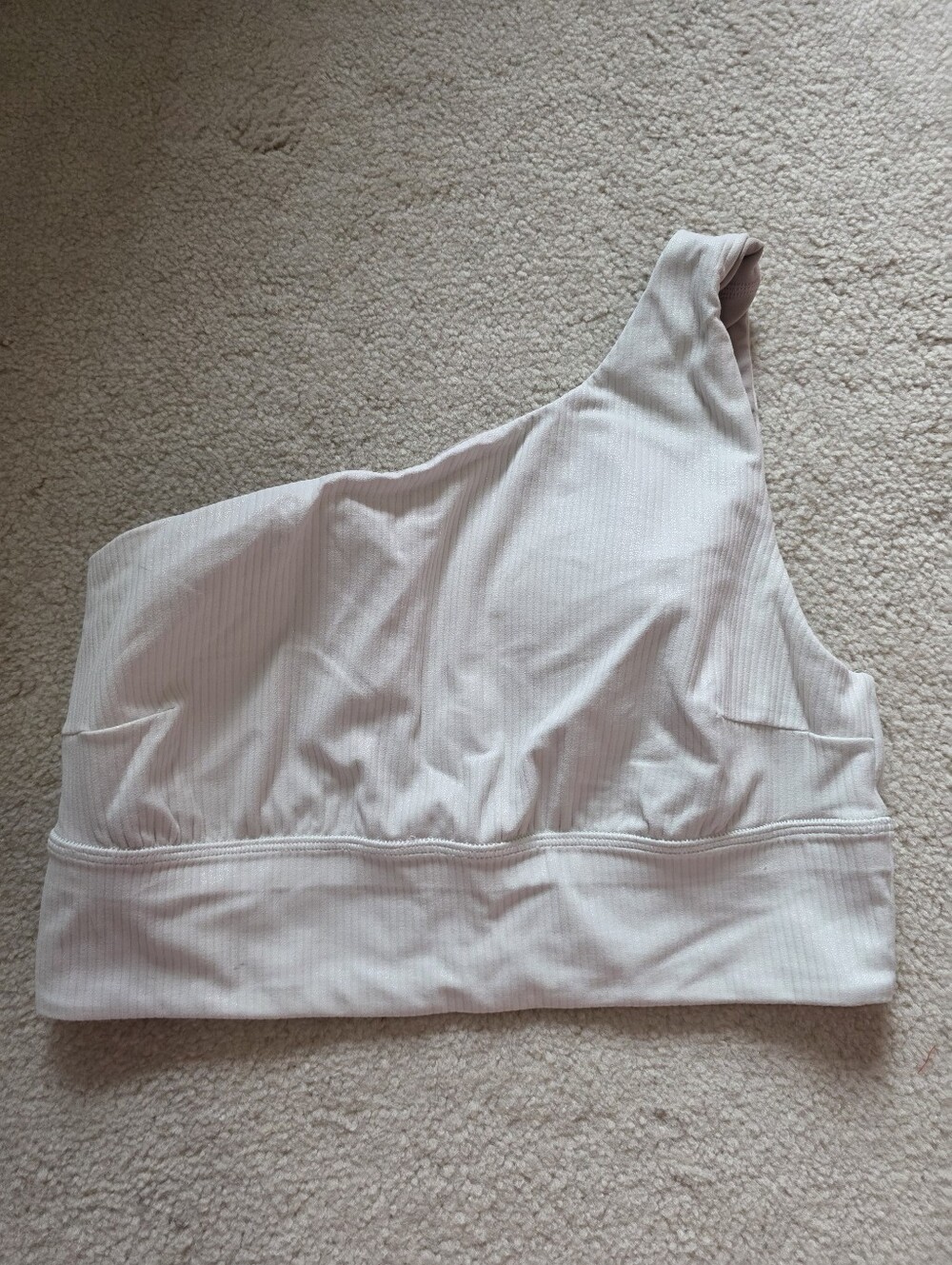 One Shoulder Lulu Sports Bra
